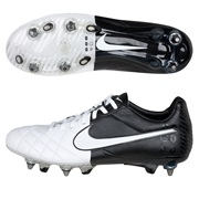 Nike Tiempo Legend IV SG-Pro Football Boots - White/Black