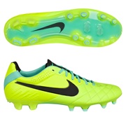 Nike Tiempo Legend Iv Firm Ground Football Boots -Volt/Black/Green Glow Lt Green
