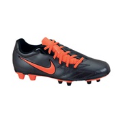 Nike Total90 Exacto IV Firm Ground Football Boots - Black/Total Crimson/Black