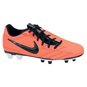 Nike Total90 Exacto IV Firm Ground Football Boots - Bright Mango/Black/Total Crimson/White