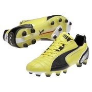 Puma King Firm Ground Football Boots - Blazing Yellow/Black/White