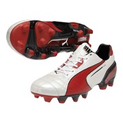 Puma King Firm Ground Football Boots White