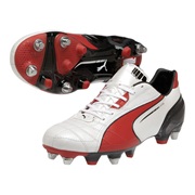 Puma King Mixed Soft Ground Football Boots White