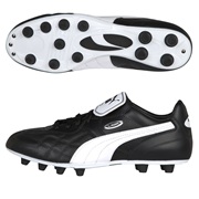 Puma King Top K Football Boots - Black/White/Team Gold
