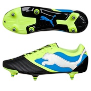 Puma PowerCat 3 Soft Ground Football Boots Black