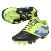 Puma PowerCat 4 Firm Ground Football Boots - Kids Black