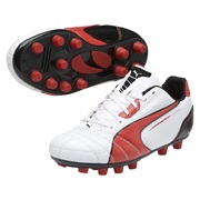 Puma Universal Firm Ground Football Boots White