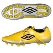 Umbro GT Pro Firm Ground Football Boots - SV Yellow/Black/Silver
