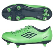 Umbro GT ll Cup Soft Ground Football Boots - Summer Green/Carbon/White - Kids