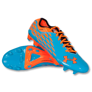Under Armour 10K Force Pro II FG Football Boots - Sky/Orange