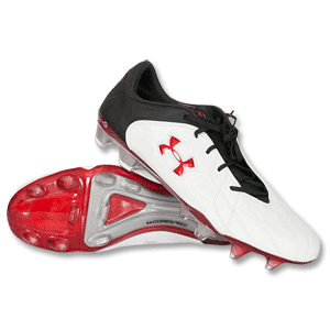 Under Armour Hydrastrike Pro II FG Football Boots - White/Black/Red