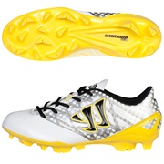 Warrior Gambler Combat Firm Ground Football Boots - Kids White