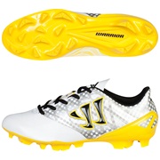 Warrior Gambler Combat Firm Ground Football Boots White