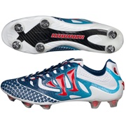 Warrior Sports Skreamer S-Lite Firm Ground Football Boots-Wht/Navy/Red White