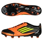 adidas F50 adizero TRX Firm Ground Leather Football Boots - Black 1/Electricity/Warning
