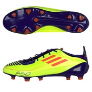 adidas F50 adizero TRX Firm Ground Synthetic Football Boots - Electricity / Infrared / Anodized Purple