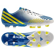 adidas Predator LZ TRX Firm Ground Football Boots - Running White/Vivid Yellow/Prime Blue