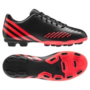 adidas Predito LZ TRX Firm Ground Football Boots - Black/Pop/Running White - Kids
