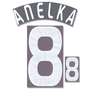 07-09 France Home/Away Anelka 8 Name and Number Transfer