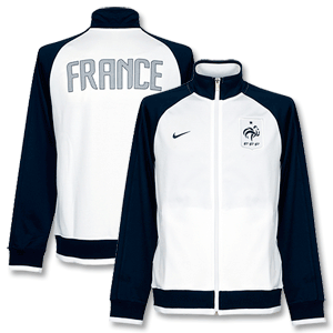 12-13 France Core Trainer Jacket - White