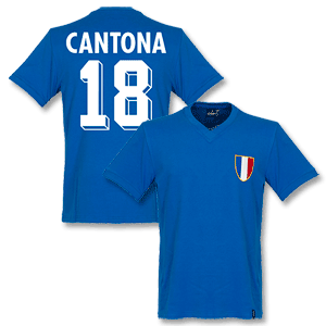 1968 France Olympics Retro Shirt + Cantona 18