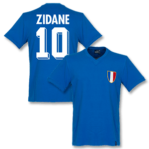 1968 France Olympics Retro Shirt + Zidane 10