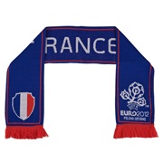 Euro 2012 France Jacquard Scarf - Blue/White/Red
