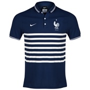 France Authentic League Polo Navy