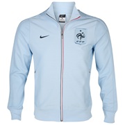 France Authentic N98 Track Jacket - Ice Blue/Ice Blue/Obsidian