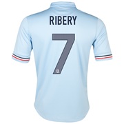 France Away Shirt 2013/14 with Ribery 7 printing