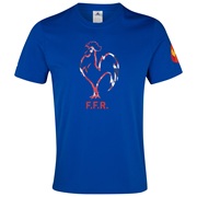 France Rugby T-Shirt - True Blue
