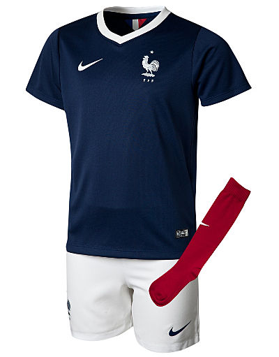 Nike France 2014 Childrens Home Kit