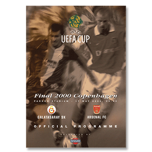 Galatasaray vs Arsenal - UEFA Cup Final at Parken Stadion - 17th May 2000