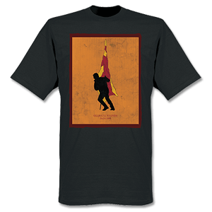 Ulubatli Souness Galatasaray Flag T-shirt - Black