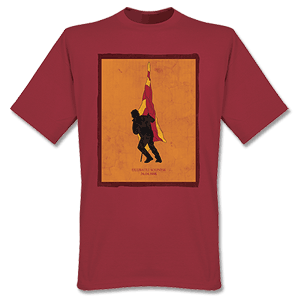 Ulubatli Souness Galatasaray Flag T-shirt - Maroon