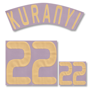 08-09 Germany Away Kuranyi 22 Name and Number Transfer