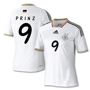 11-12 Germany Home Womens Shirt incl. Hairband + Prinz 9