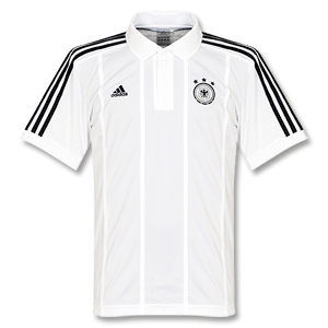 12-13 Germany Polo Shirt - White