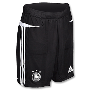 12-13 Germany Training Shorts With Brief - Black