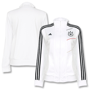 12-13 Germany Womens Track Top - White
