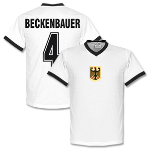 1970's West Germany Home Beckenbauer Retro Shirt