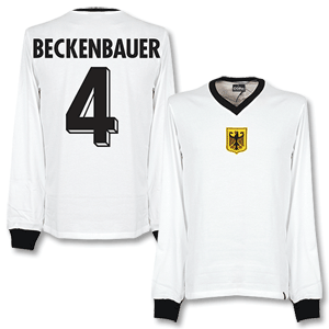 1970's West Germany L/S Retro Shirt + Beckenbauer 4