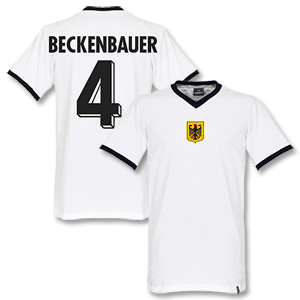 1970's West Germany Retro Shirt + Beckenbauer 4