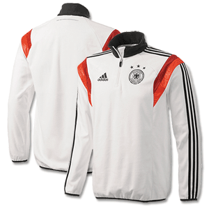 Germany Fleece Top 2014 2015 White/Black