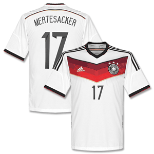 Germany Home Mertesaker Shirt 2014 2015