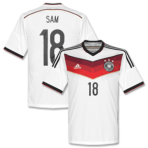 Germany Home Sam Shirt 2014 2015