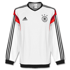 Germany Sweat Top - White/Black 2014 2015