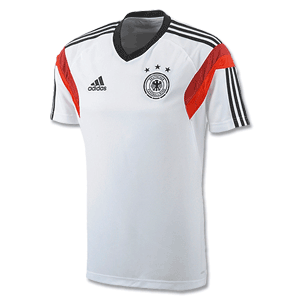 Germany Training Shirt - White/Black 2014 2015