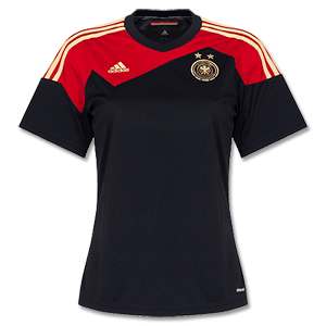 Germany Womens Away Shirt 2013 2014