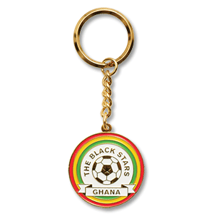 Ghana Enamel Keyring